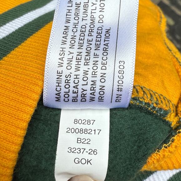 Duluth Trading Limited Edition Packers Green and Yellow Crewneck Sweatshirt Med - Picture 3 of 9